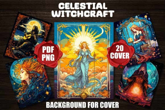 Celestial Witchcraft Backgrounds: A Guide to Cosmic Design