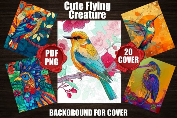 Enchanting Flying Creature Backgrounds for Your Projects